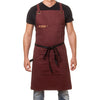 Chef&#39;s Cooking Apron - Brown Red