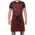 Chef's Cooking Apron - Brown Red