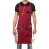 Chef&#39;s Cooking Apron - Wine Red